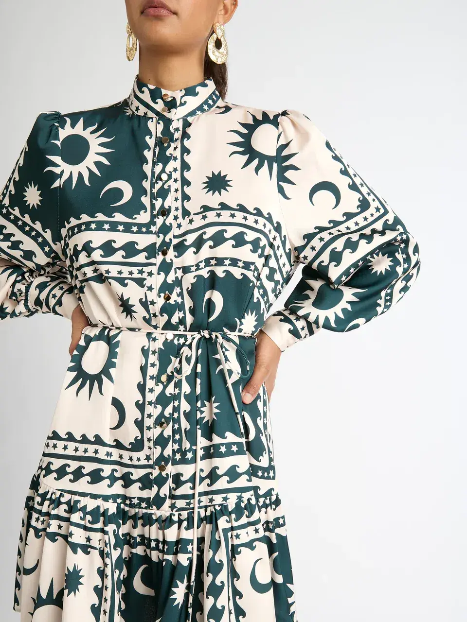 Sheike Suns And Moons Dress  Print Size 6 - Image 2