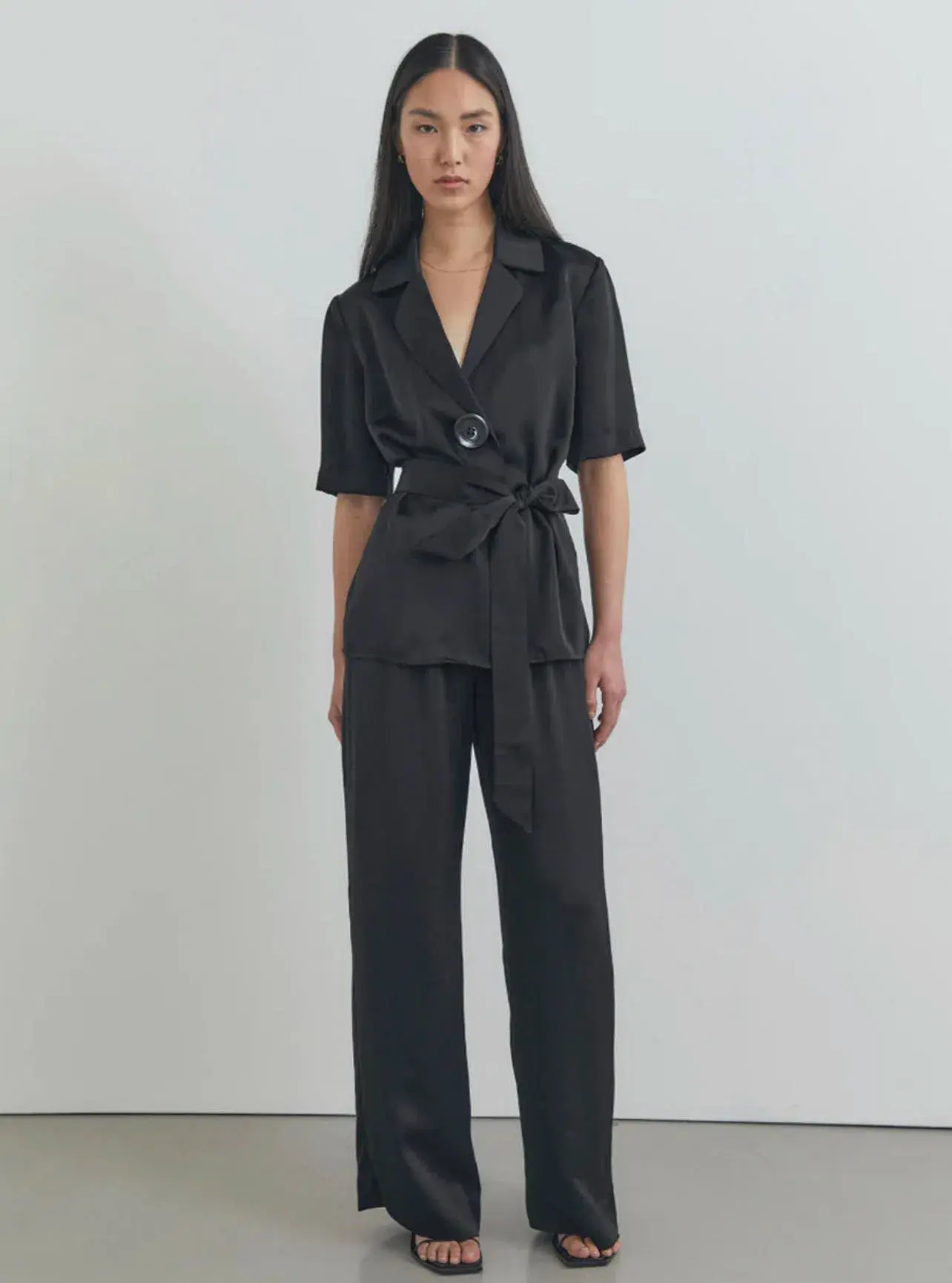 Viktoria & Woods Chorus Shirt and Pilot Pant Set Black Size 8  - Image 2
