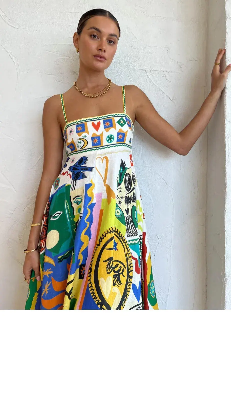 Alemais Soleil Dress Print Size 8  - Image 3