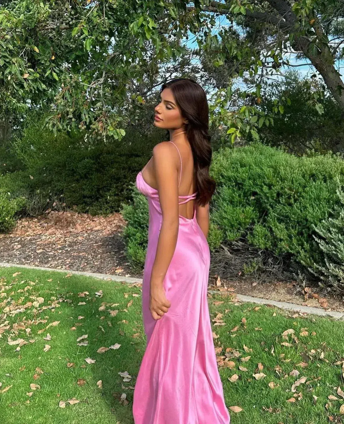 Bec & Bridge Amber Gown Pink Size 10 - Image 2
