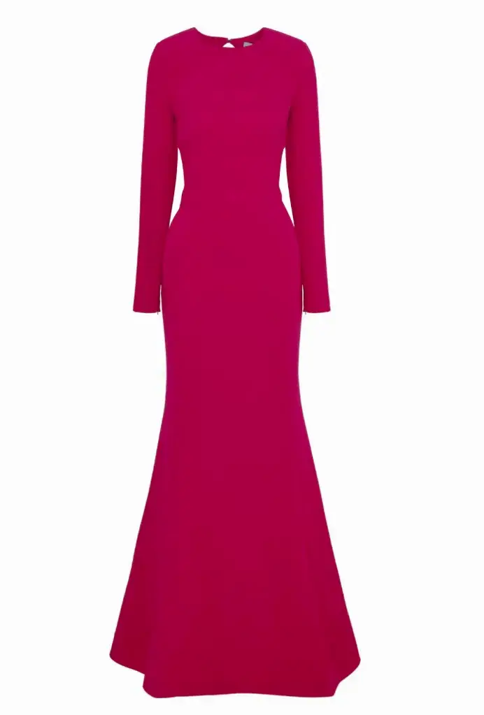 Rebecca Vallance Bree Gown Barberry Size 10 - Image 3