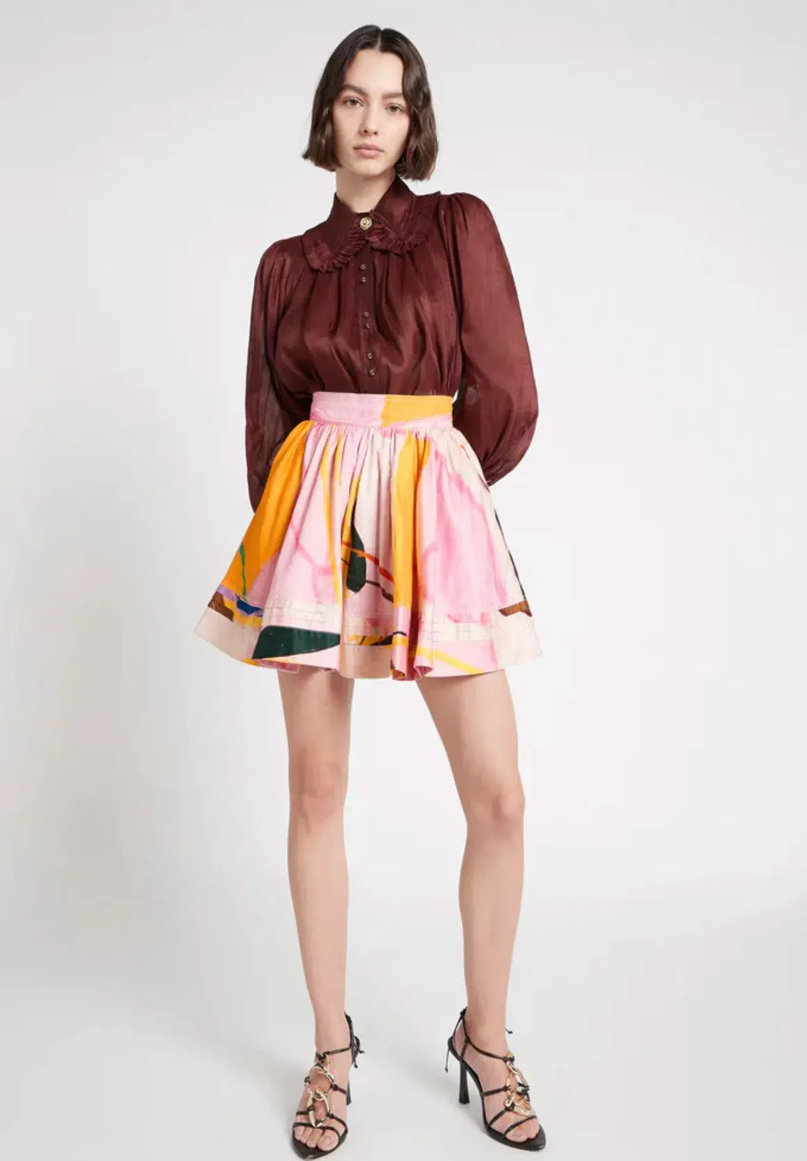 Aje Cassis Mini Skirt Multi Size AU 8 - Image 1