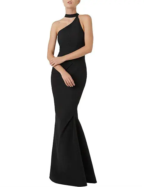 Rachel Gilbert Arden Gown Black Size AU 12  - Image 1