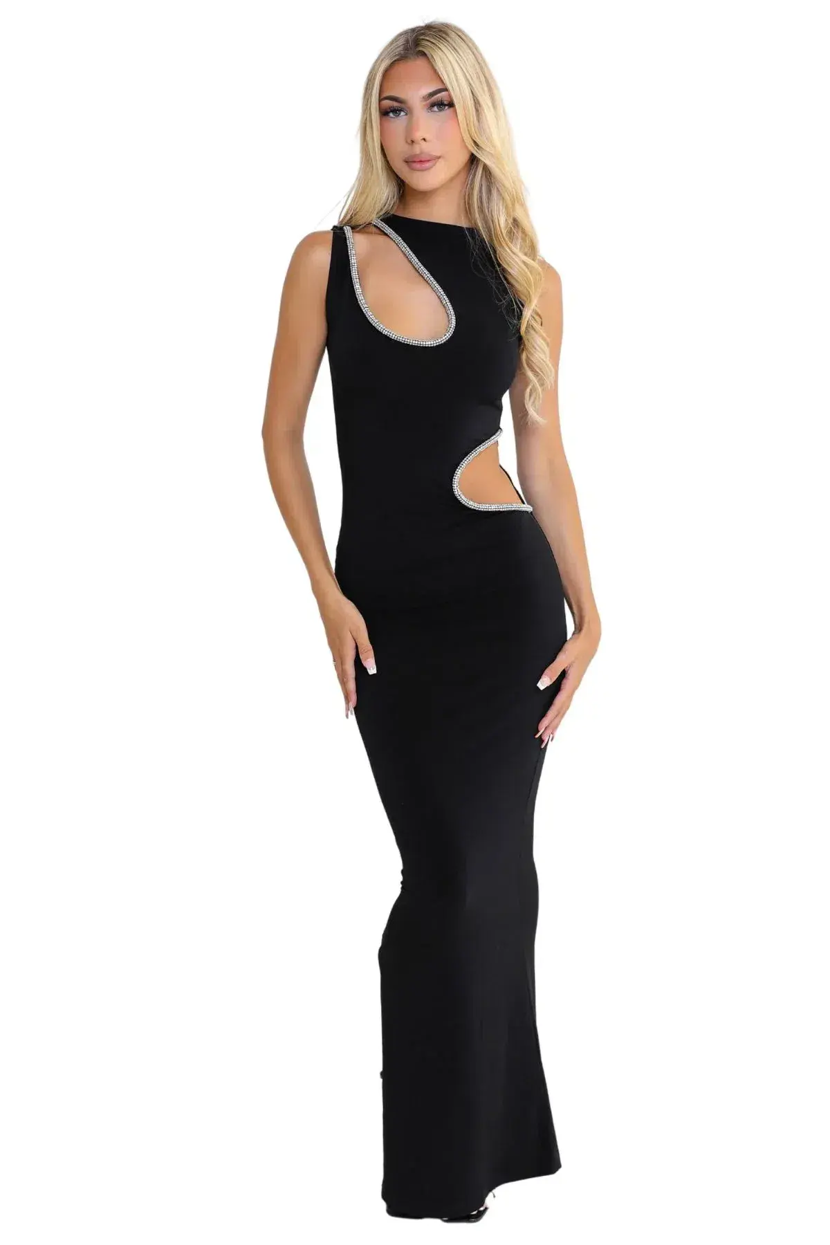 Ivona Skelo Vivia Dress Black Size AU 10  - Image 2