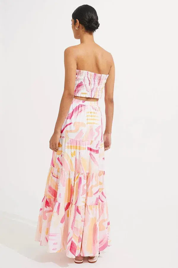 Steele Paradise Top and Parasol Skirt Set Multi Size AU 12  - Image 2