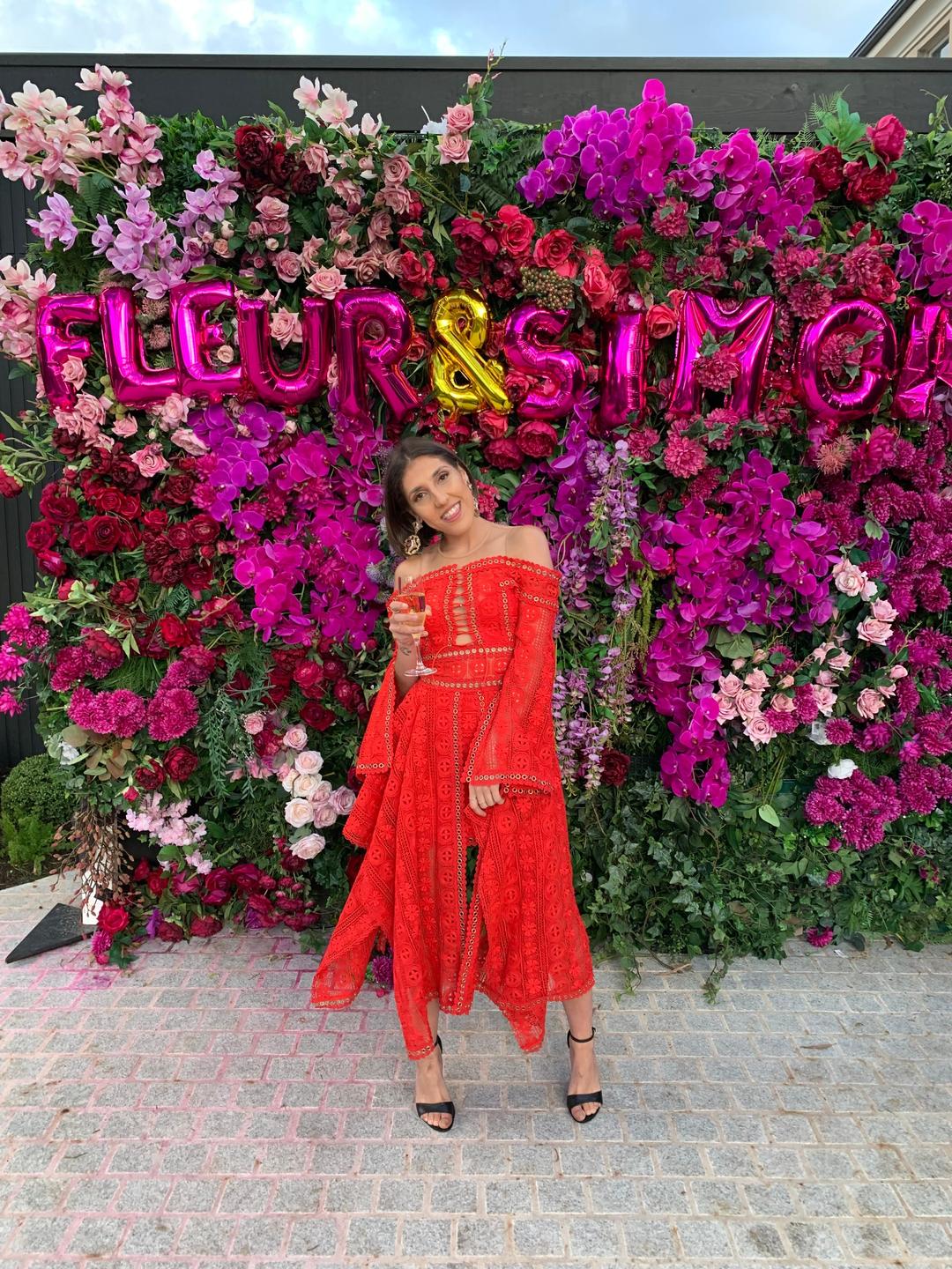 Thurley Folklane Dress Red 6 for rent on The Volte - main image