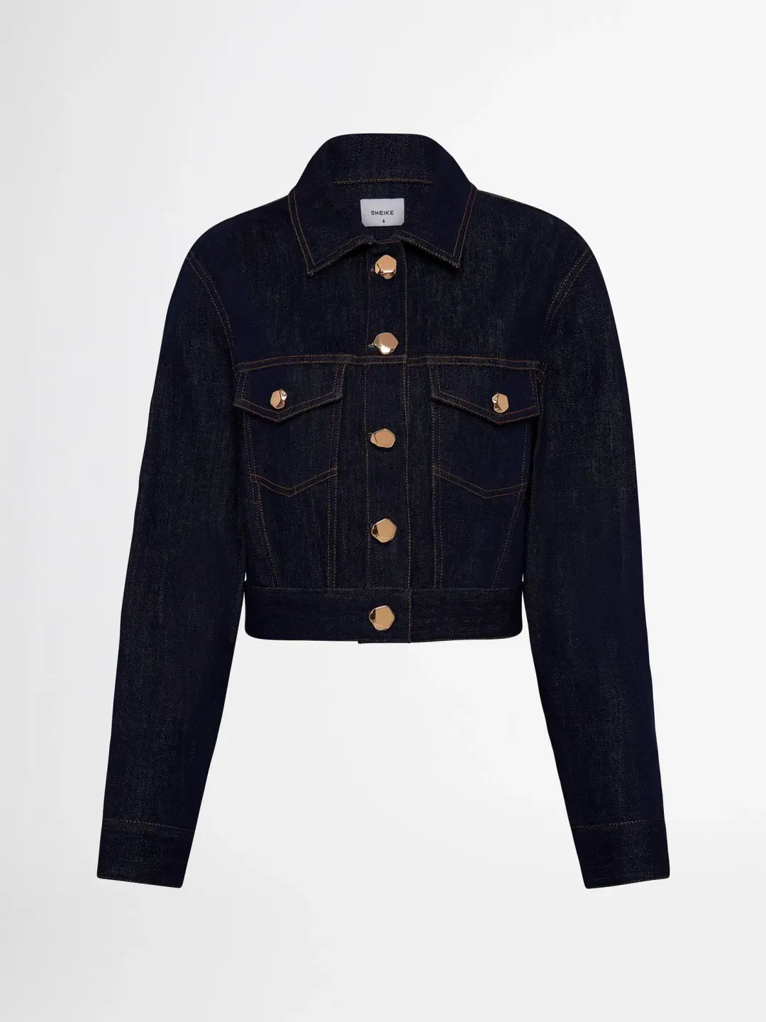 Sheike Three Piece Denim Set Blue Size AU 8 for rent on The Volte - main image