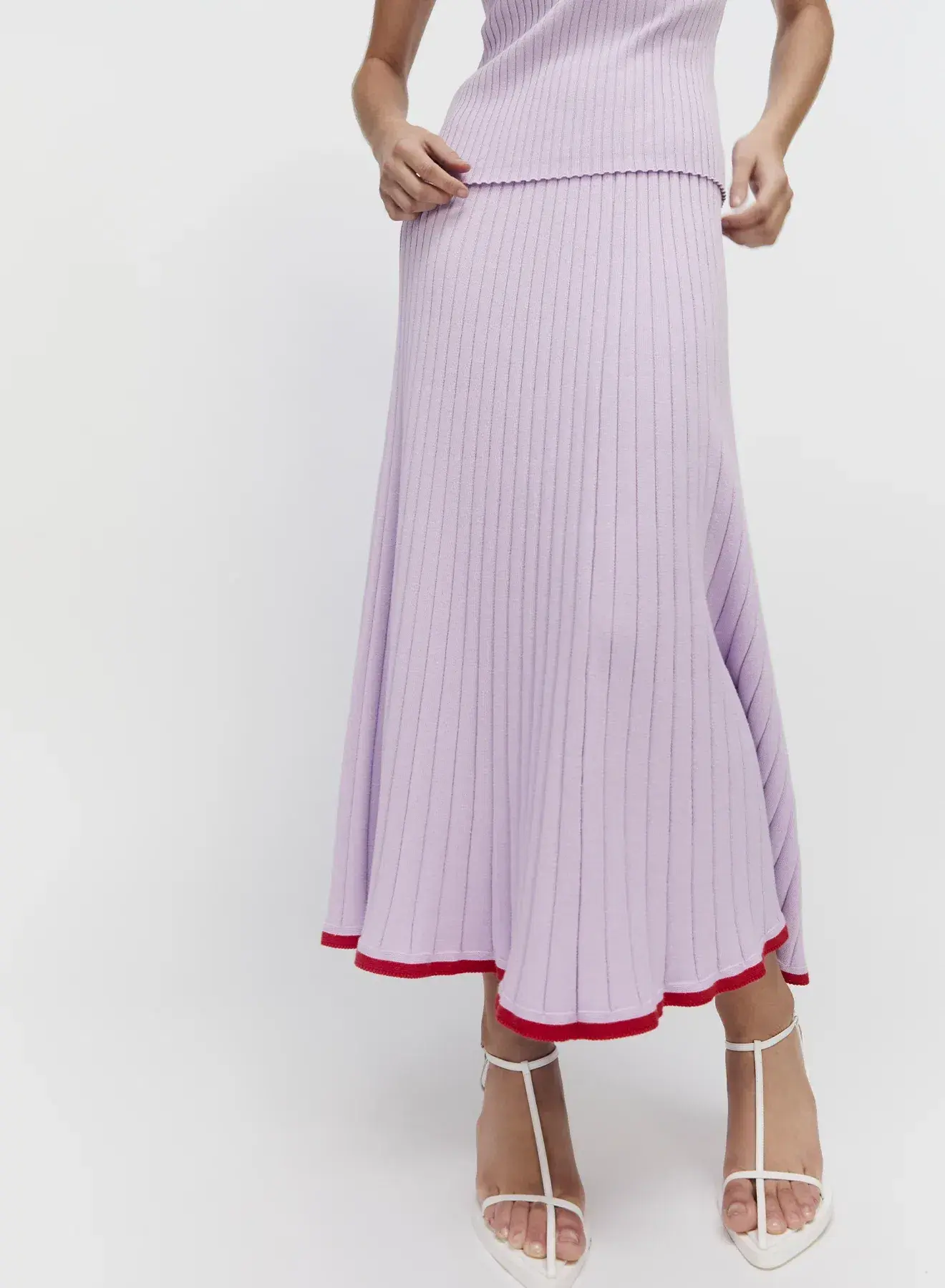 Anna Quan Bebe Top Felicia Skirt Lilac Orchid Set Size AU 8 - Image 4