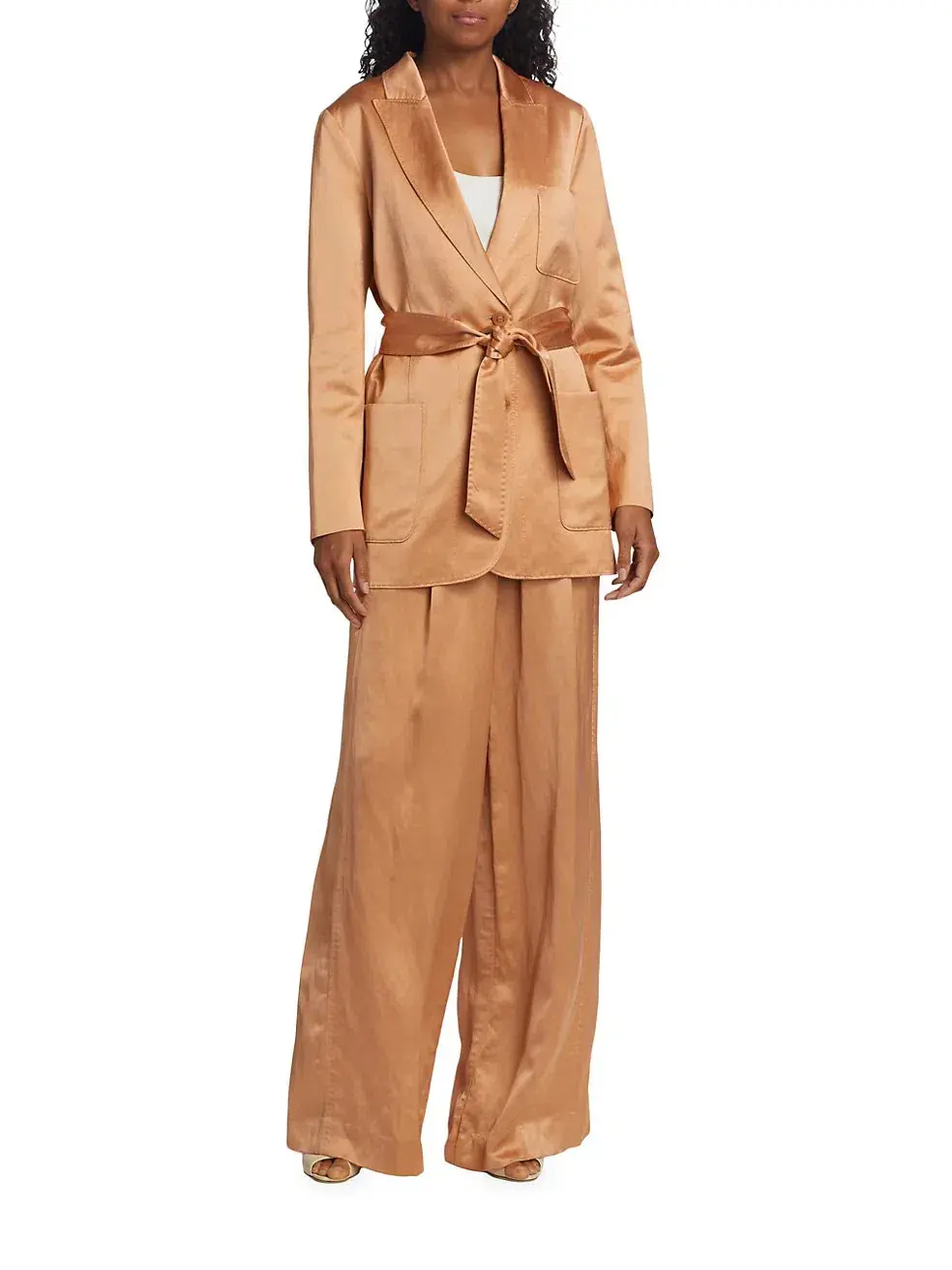 Zimmermann Relaxed Jacket Sandstone Size 1 / AU 10 - Image 1
