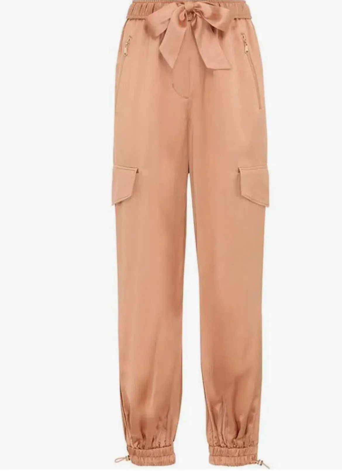 Zimmermann Wonderland Harem Cargo Pant Antique Rose Size 0 / AU 8 - Image 3