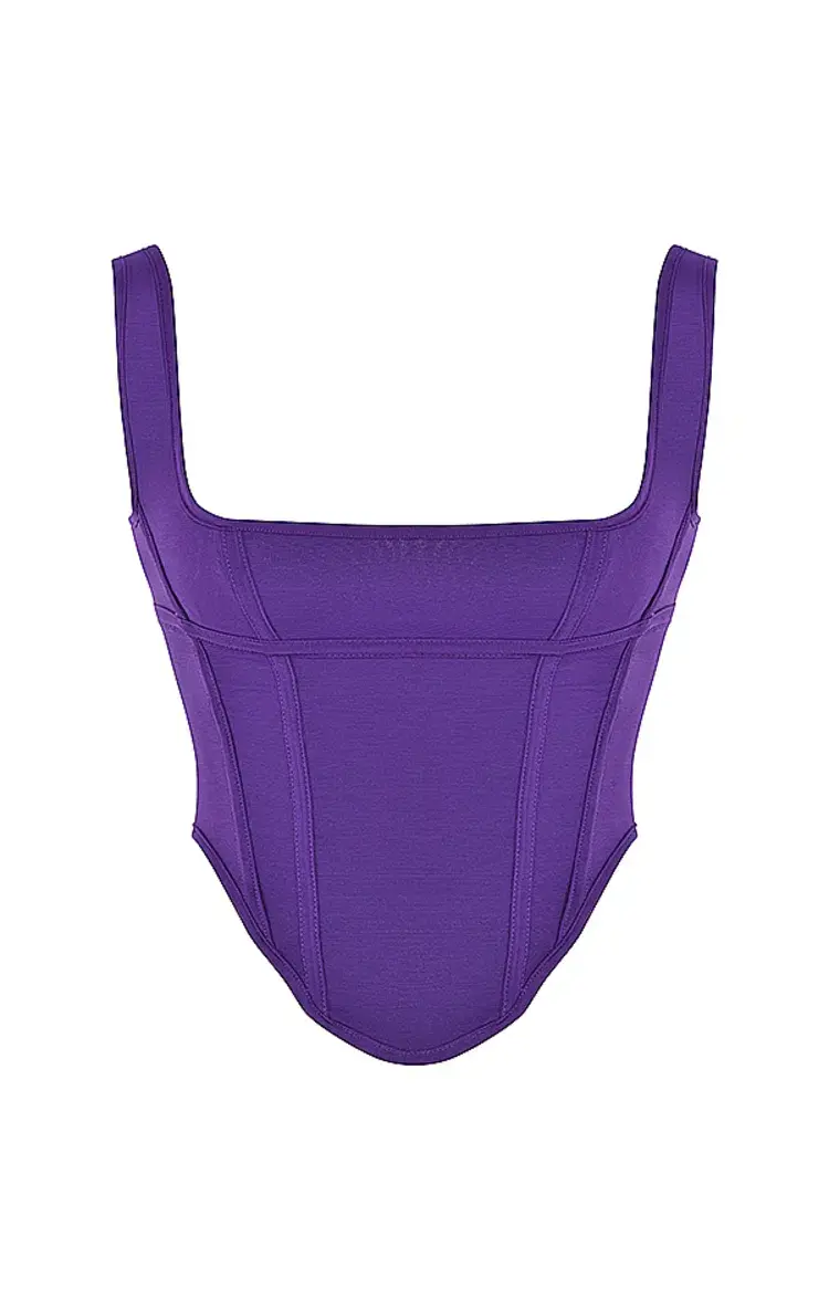 House of CB Edetta Corset Top and Colette Skirt Purple Size S/Au 8  - Image 5