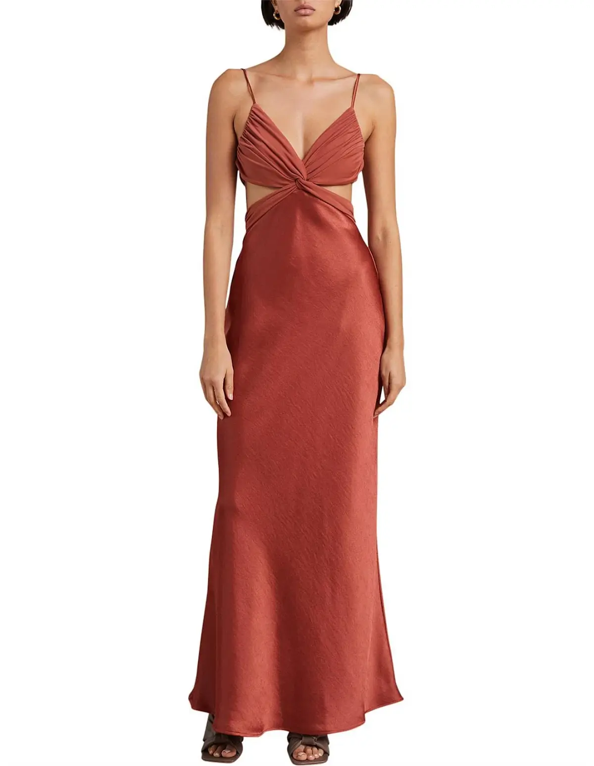 Bec & Bridge Nadia Twist Maxi Dress in  Auburn Size XXL/AU 16  - Image 1