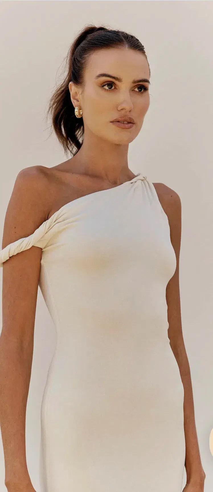 Johansen Official Poppy Gown Cream Size M / Au 10 - Image 2