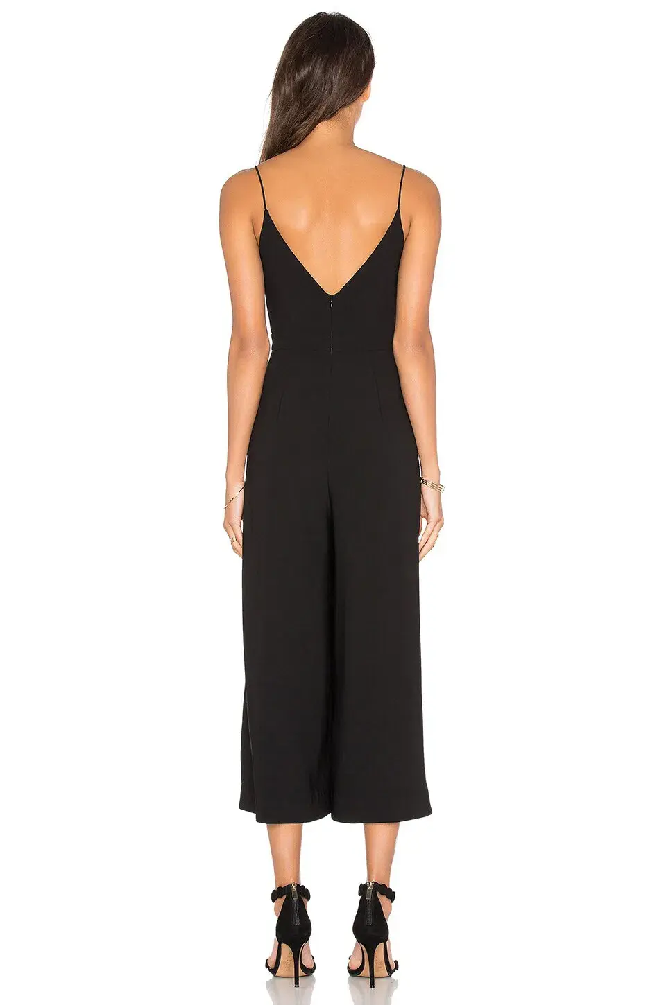 Zimmermann Crepe Underwire Jumpsuit Black Size AU 12 for rent on The Volte - main image