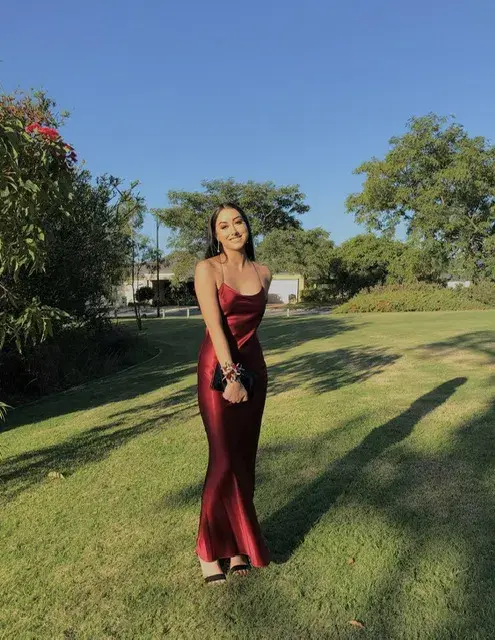 Natalie Rolt Red Topaz Gown Burgundy Size 0 / AU 6 - Image 1