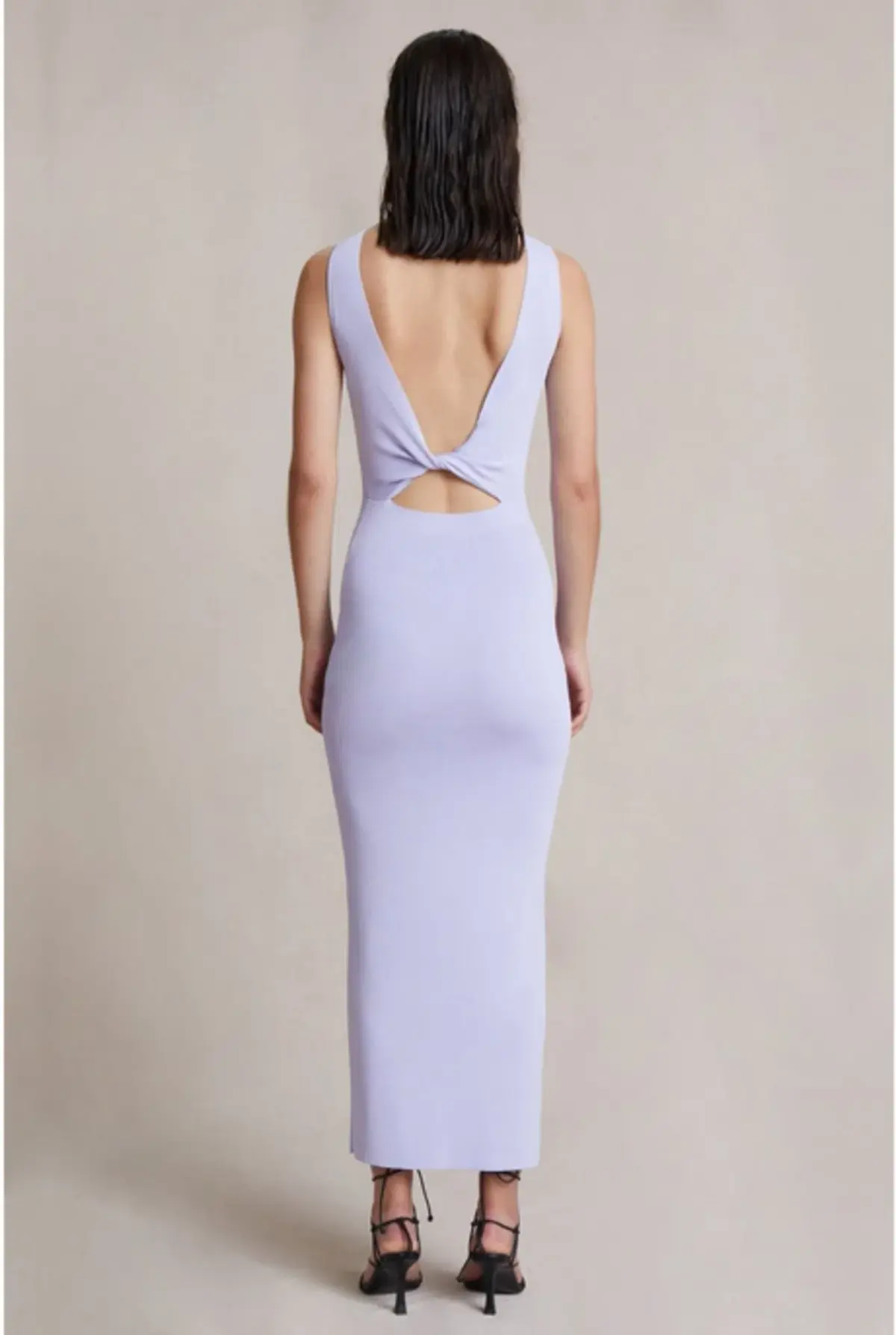 Bec & Bridge Sorbet Summer Midi Dress Lilac Size AU 10 - Image 2