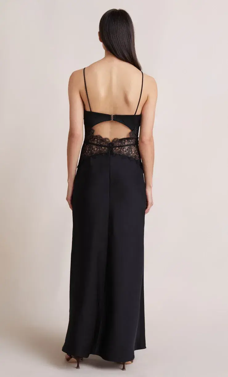 Bec and Bridge Camille Maxi Dress Black Size 10 - Image 3