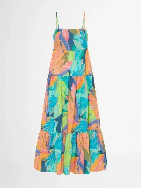 Sheike Island Dream Dress Print Size 6 - Image 3