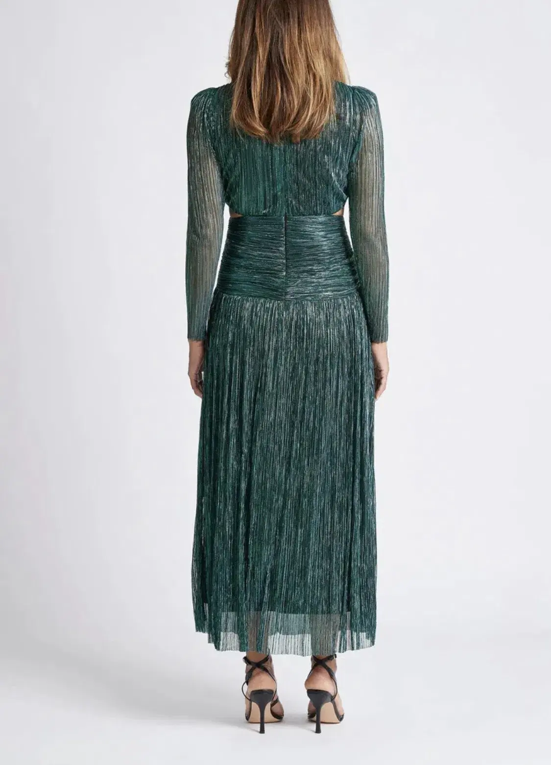 Sheike Millenium Gown Dress Green Size 8 - Image 3