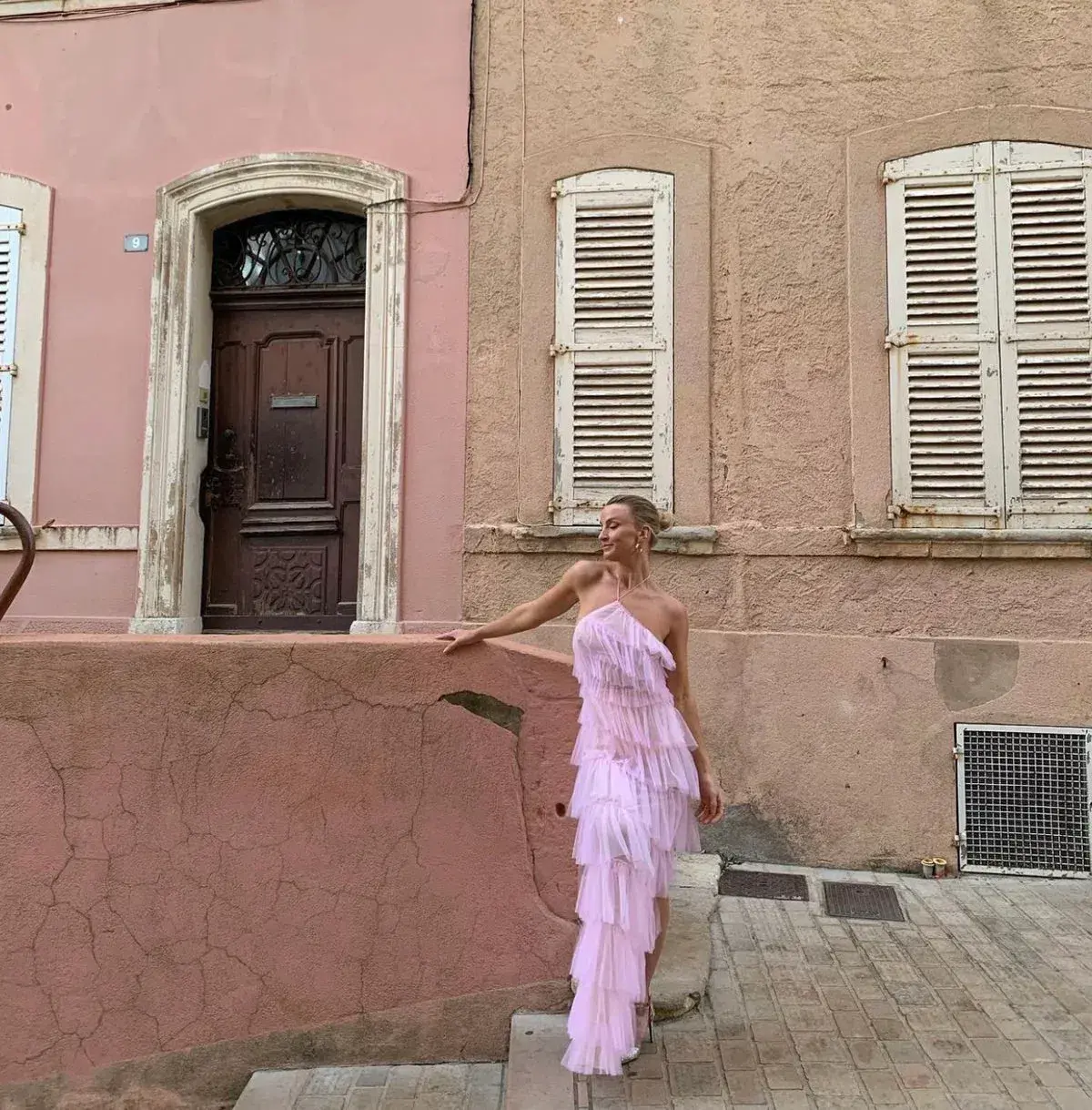 The Bar Henri Gown Pink Size 2 /AU 6 - Image 3