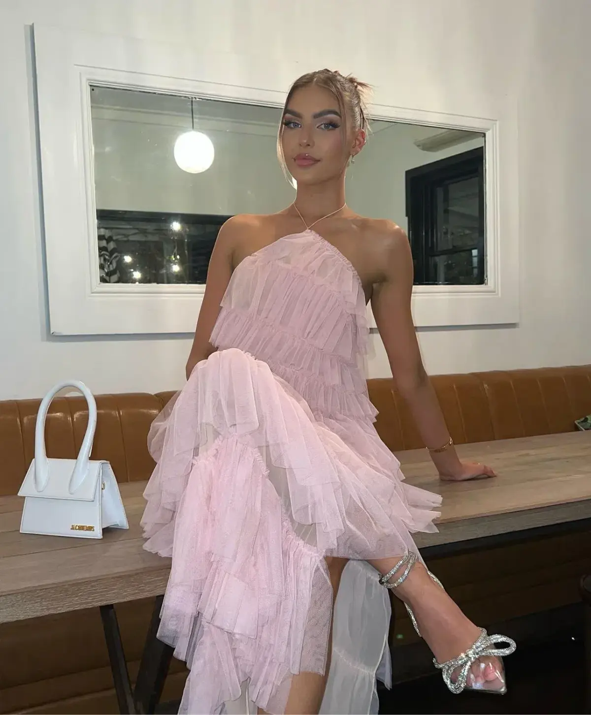 The Bar Henri Gown Pink Size 2 /AU 6 - Image 2