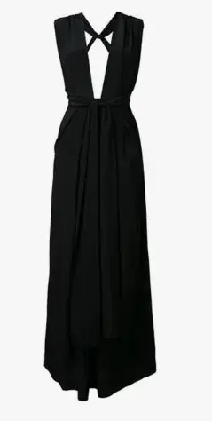 Bianca Spender Ascendent Gown Black Size 6 - Image 3