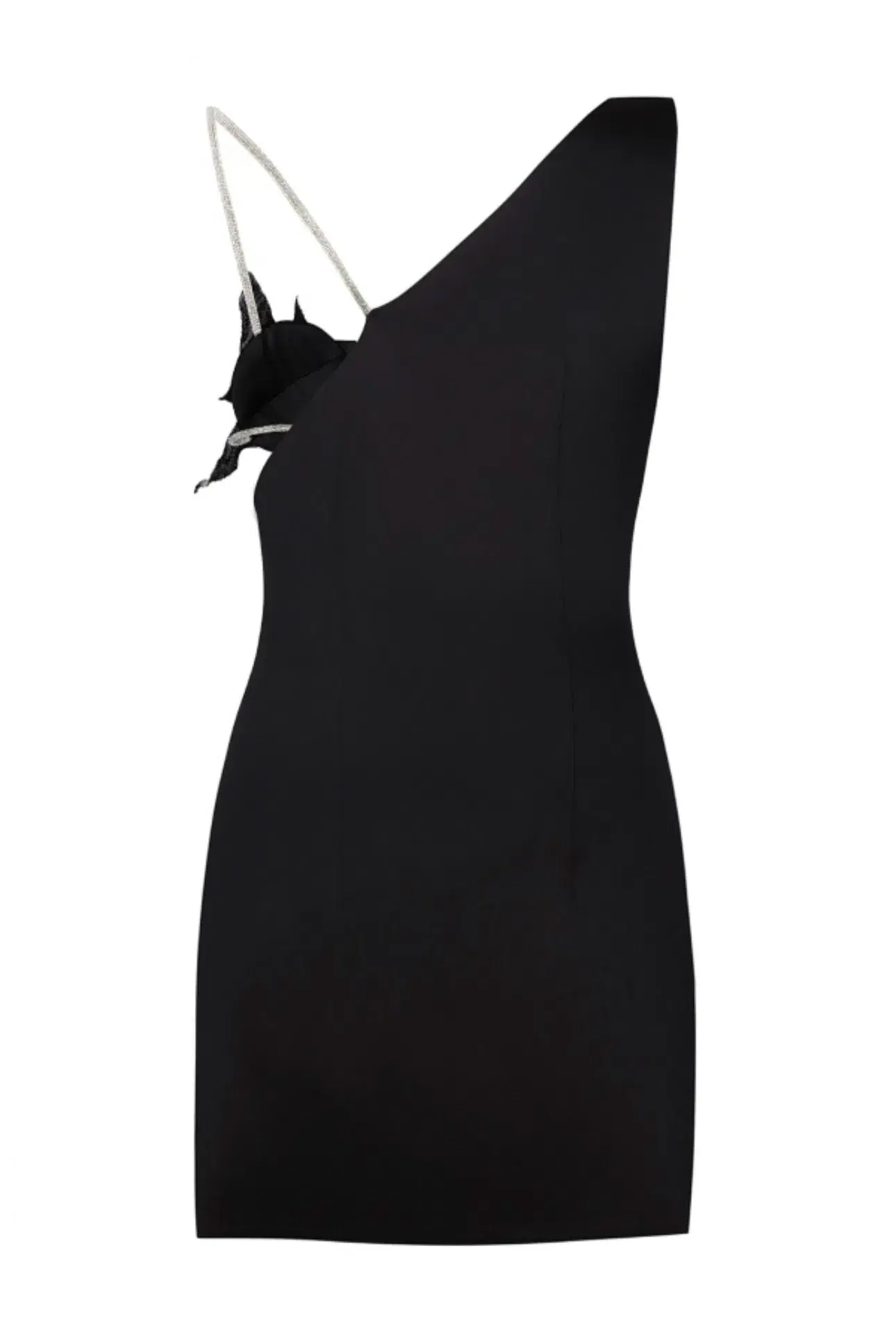 Nue Studio Orchid Mini Dress Black Size 6 - Image 4