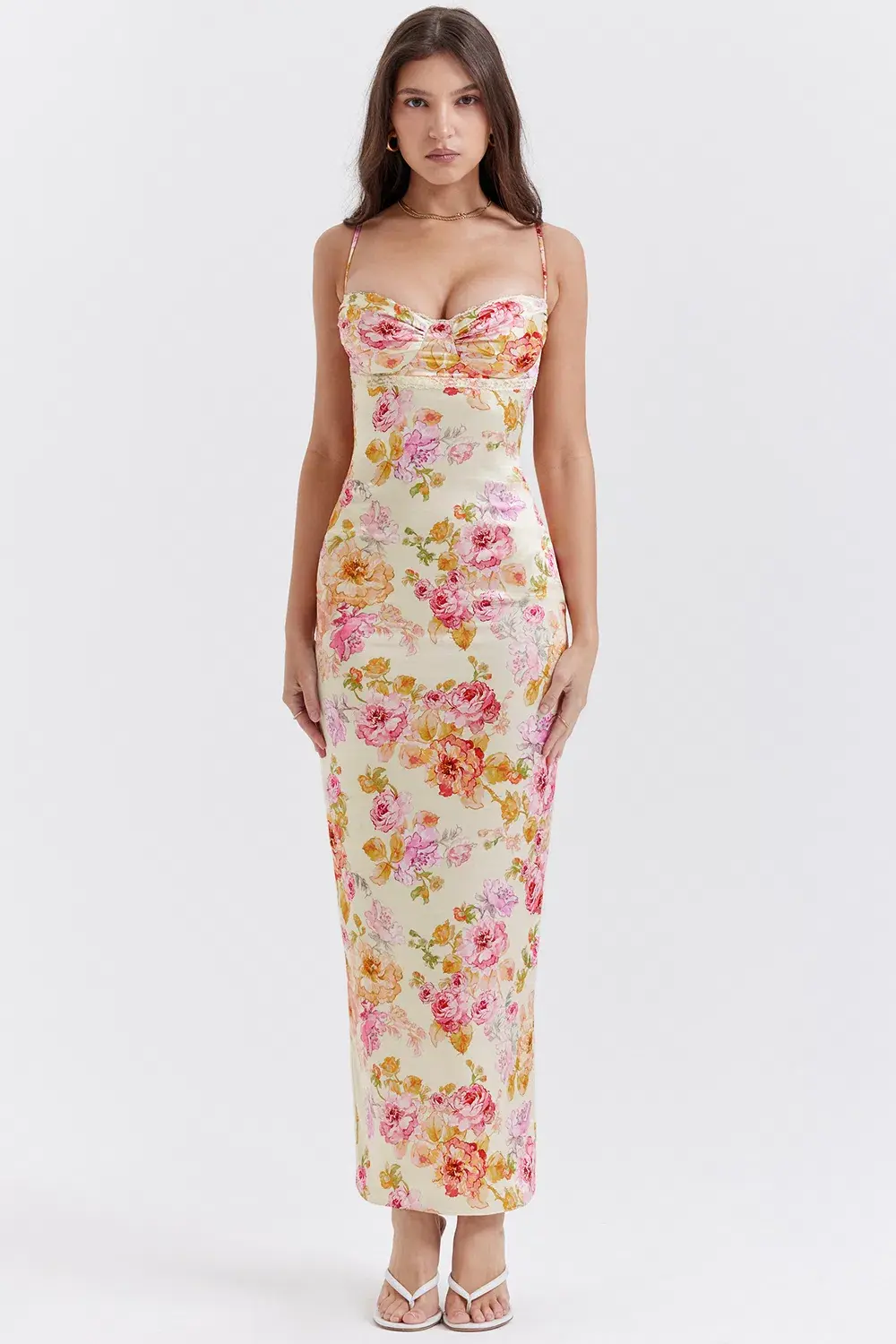 House Of CB Josefina Maxi Dress  Floral  Size M / 10 - Image 1