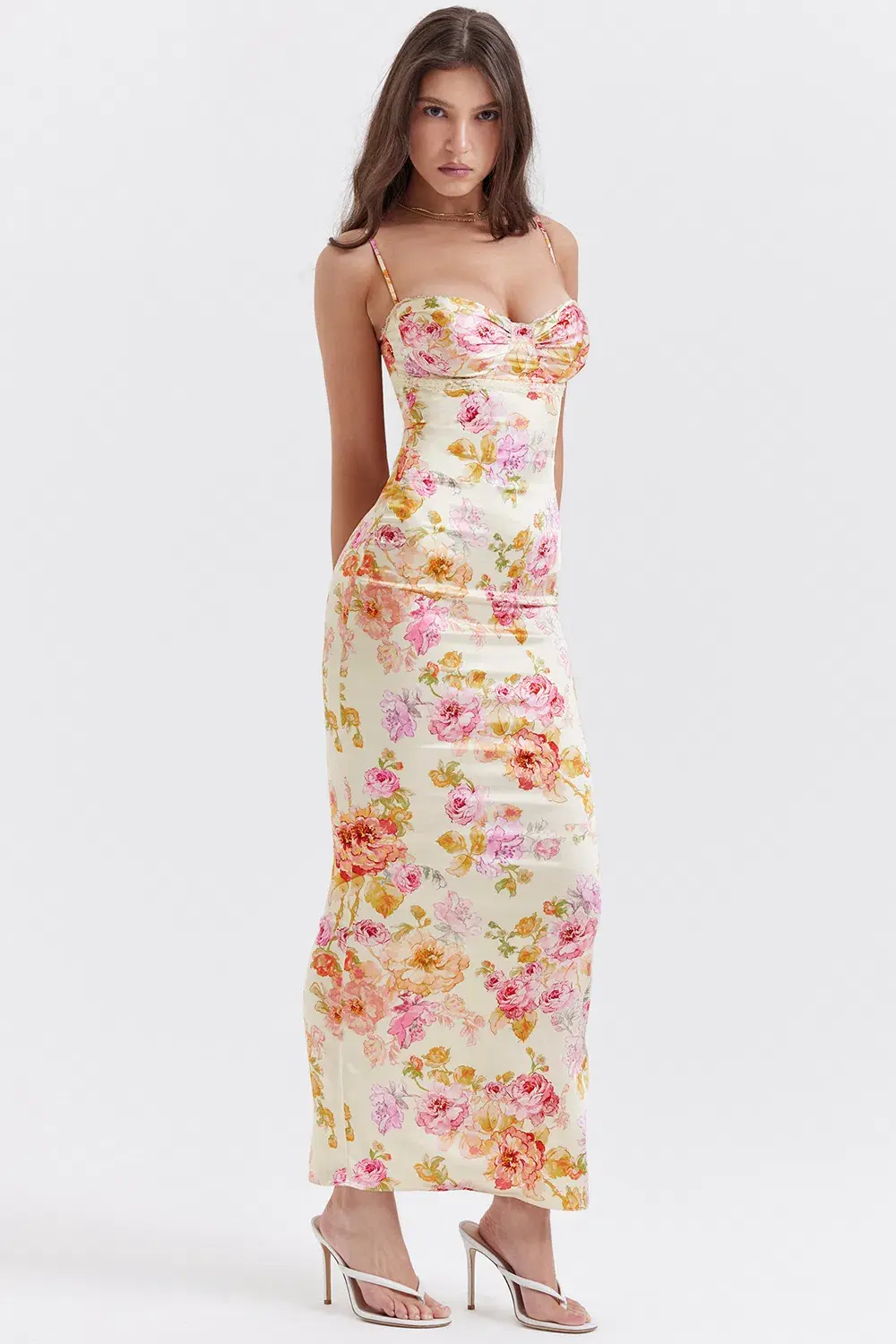 House Of CB Josefina Maxi Dress  Floral  Size M / 10 - Image 4