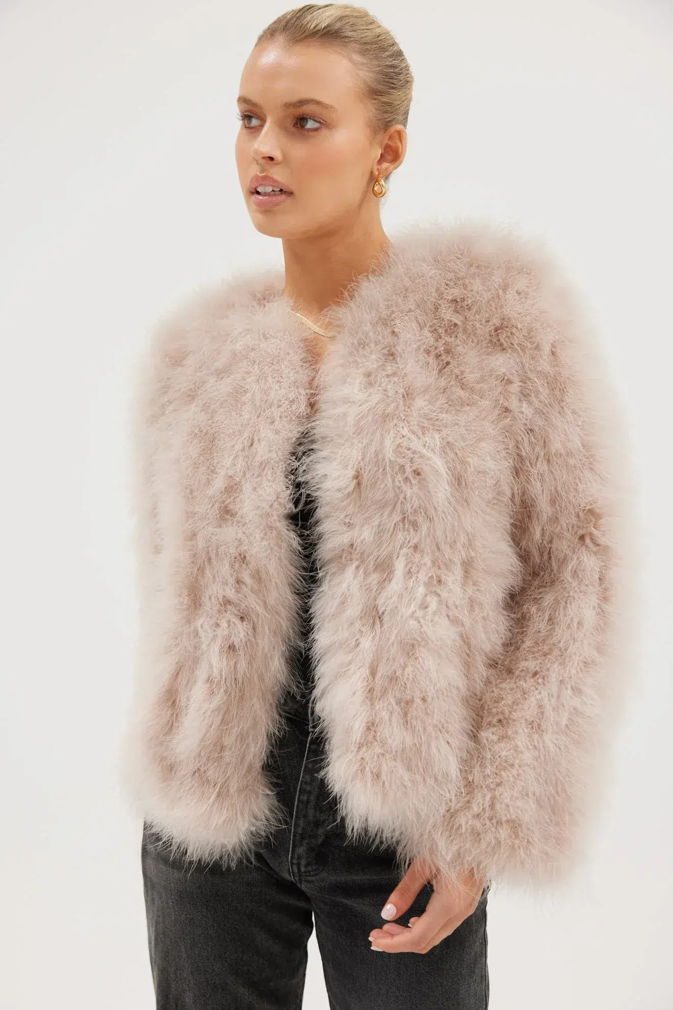 Bubish Luxe Scarlett Jacket Blush Size 8 - Image 1