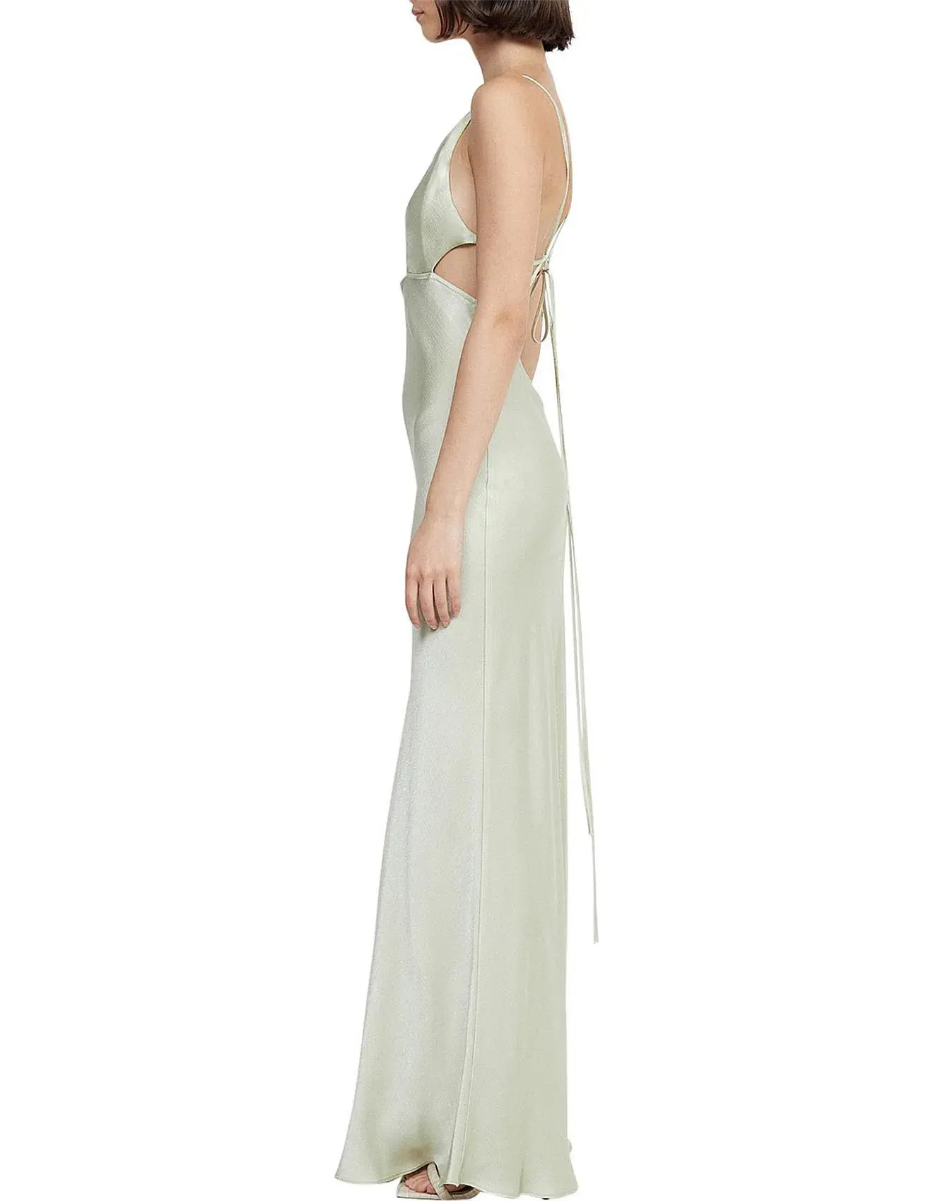 Bec & Bridge Indi Strappy Maxi Dress Honeydew Size 12 - Image 4