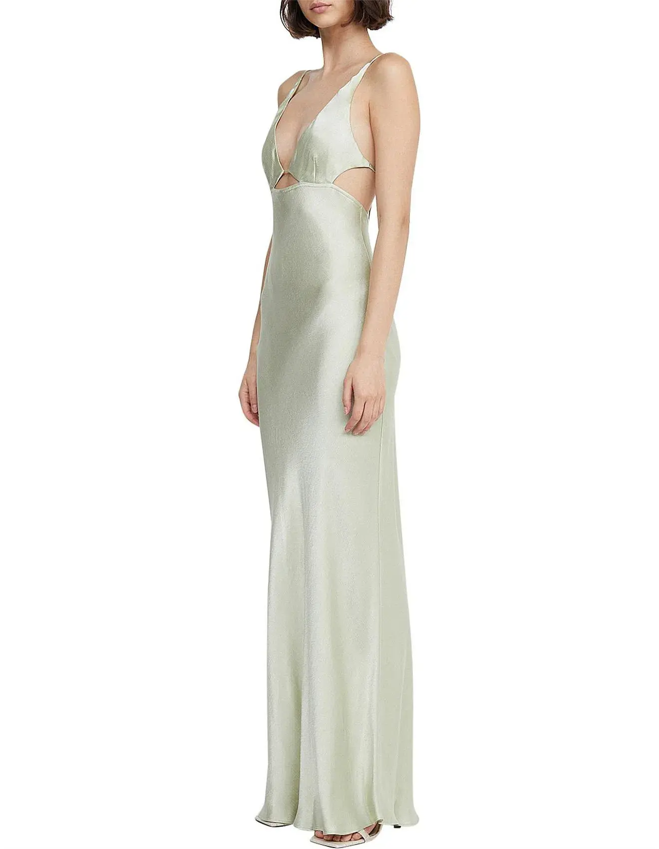 Bec & Bridge Indi Strappy Maxi Dress Honeydew Size 12 - Image 3