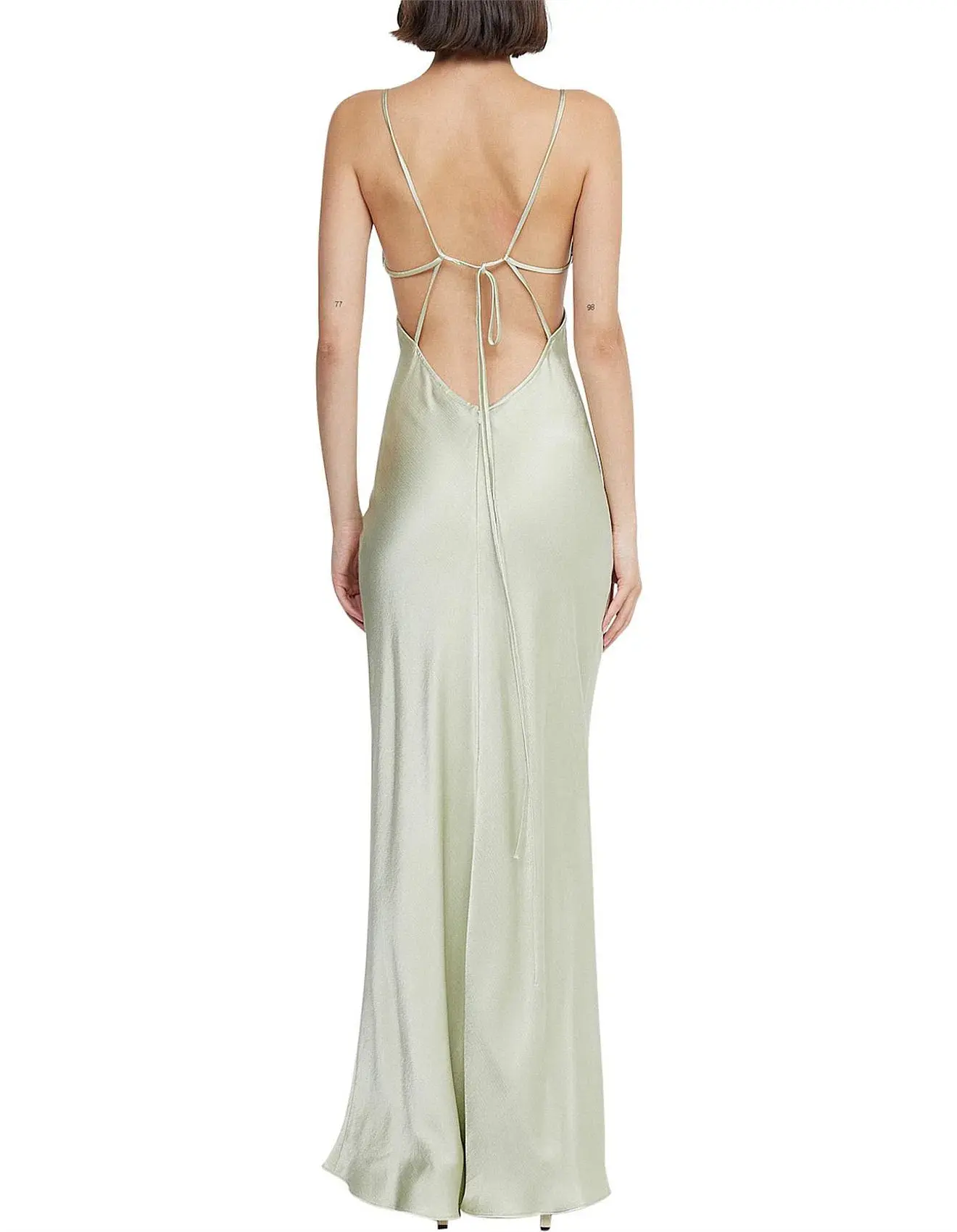Bec & Bridge Indi Strappy Maxi Dress Honeydew Size 12 - Image 5