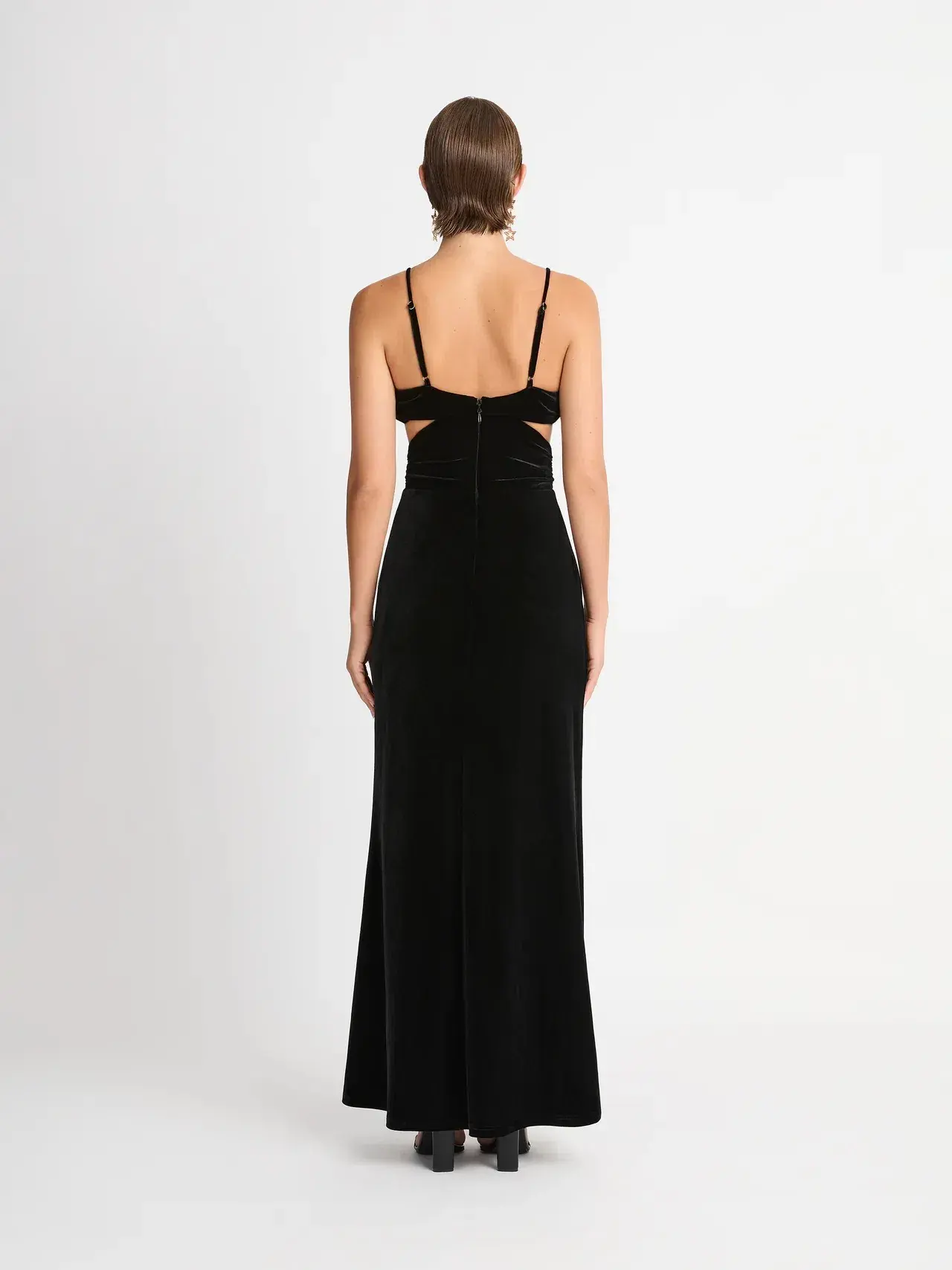 Sheike Phantom Dress Black Size 8 - Image 3