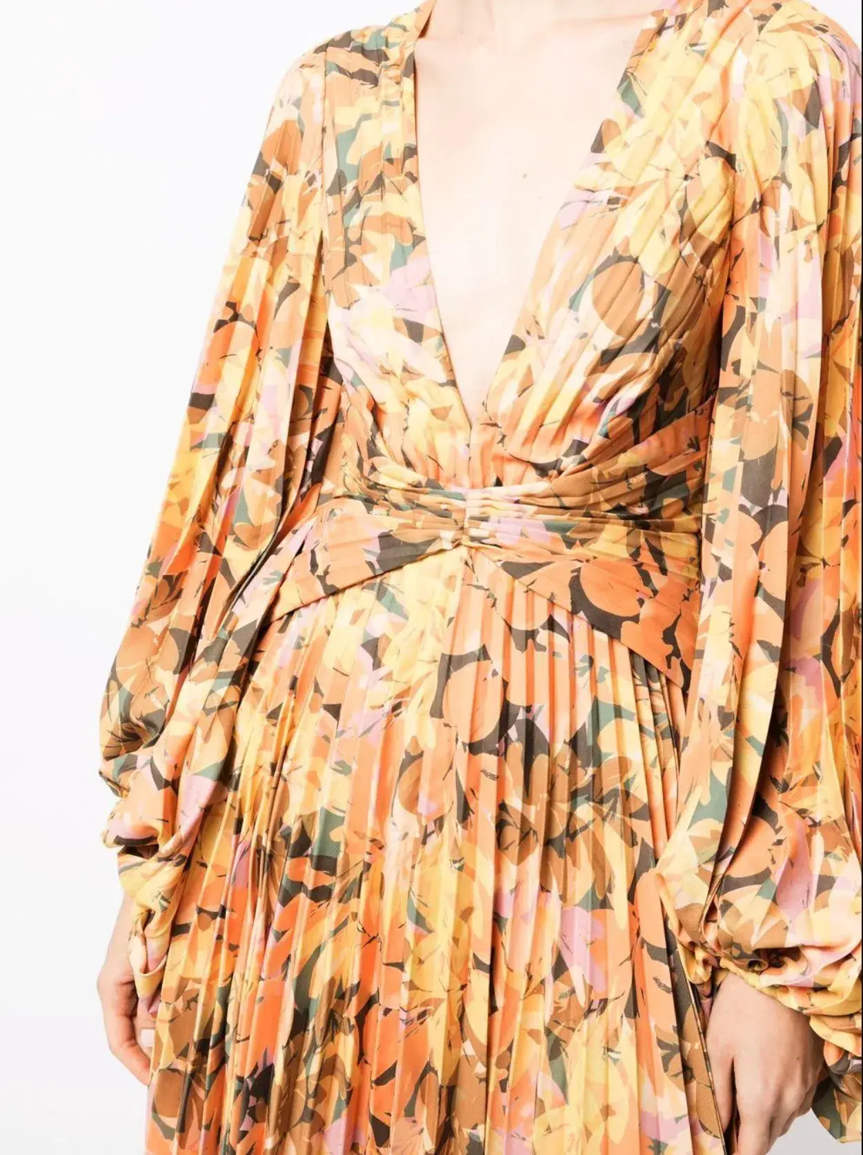 Acler Palms Dress  Floral Print Size 14 - Image 4