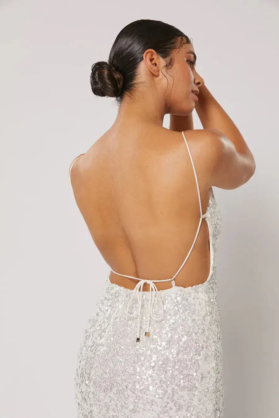 Winona Asha Asymmetrical Midi White Size AU 10 for rent on The Volte - main image