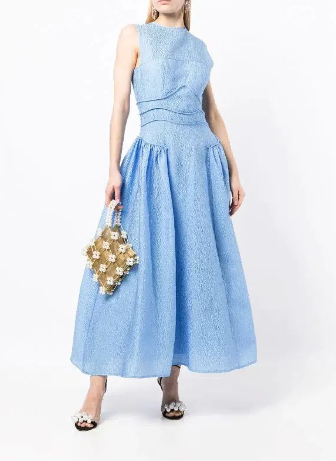 Rachel Gilbert Sophia Dress Blue Size 3 / AU 12 - Image 1
