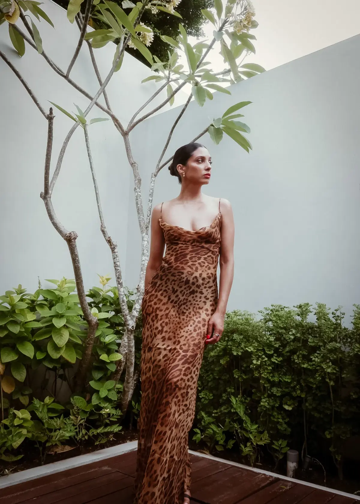 Rat & Boa Valentina Maxi Dress Brown Size AU 6  - Image 3