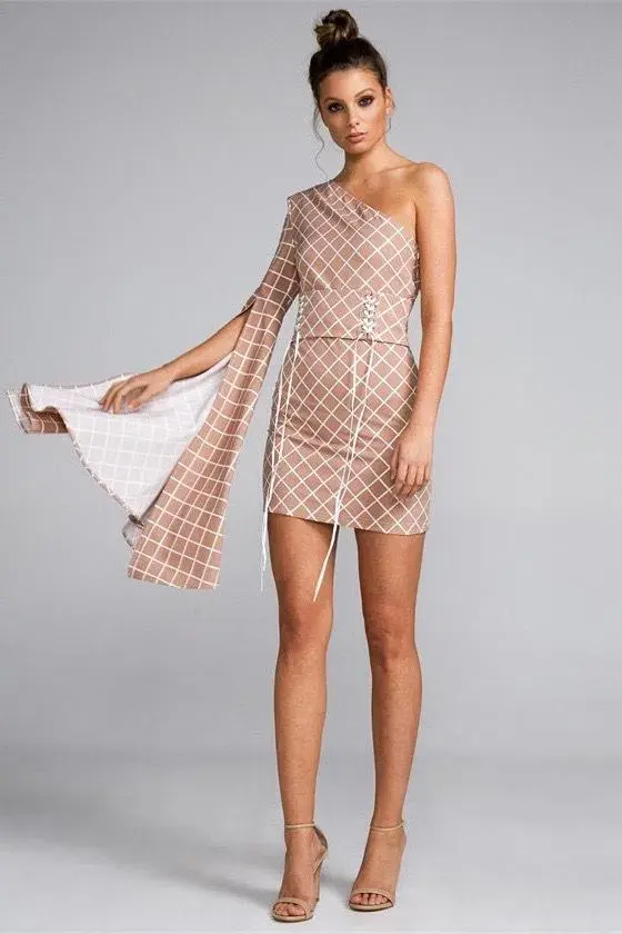 Eliya the Label Peyton Dress Brown Size 8 - Image 1