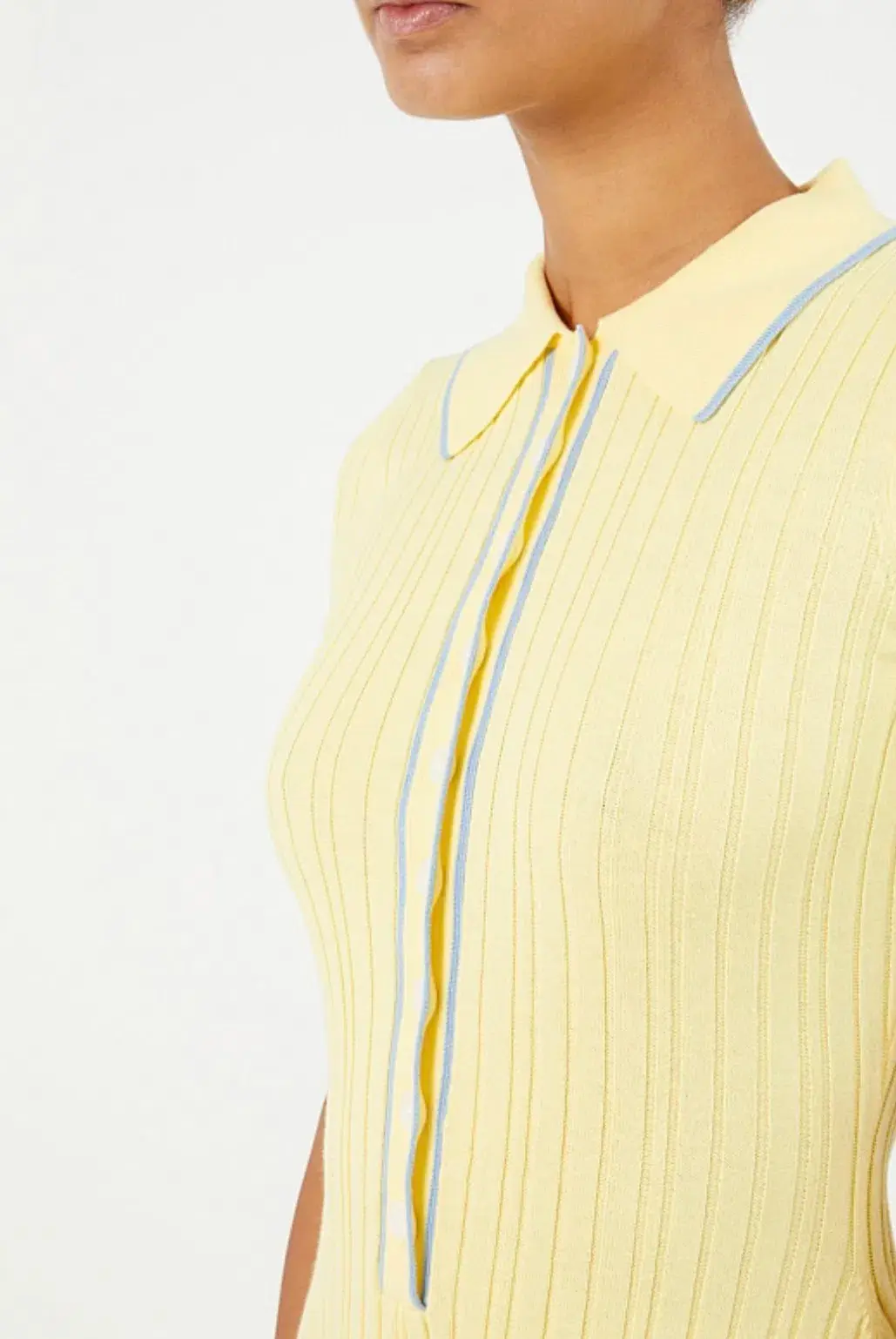 Anna Quan Penelope Midi Dress in Lemon Size 6 - Image 3