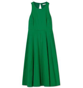 Marcs Green Midi Dress size 8 - Image 4