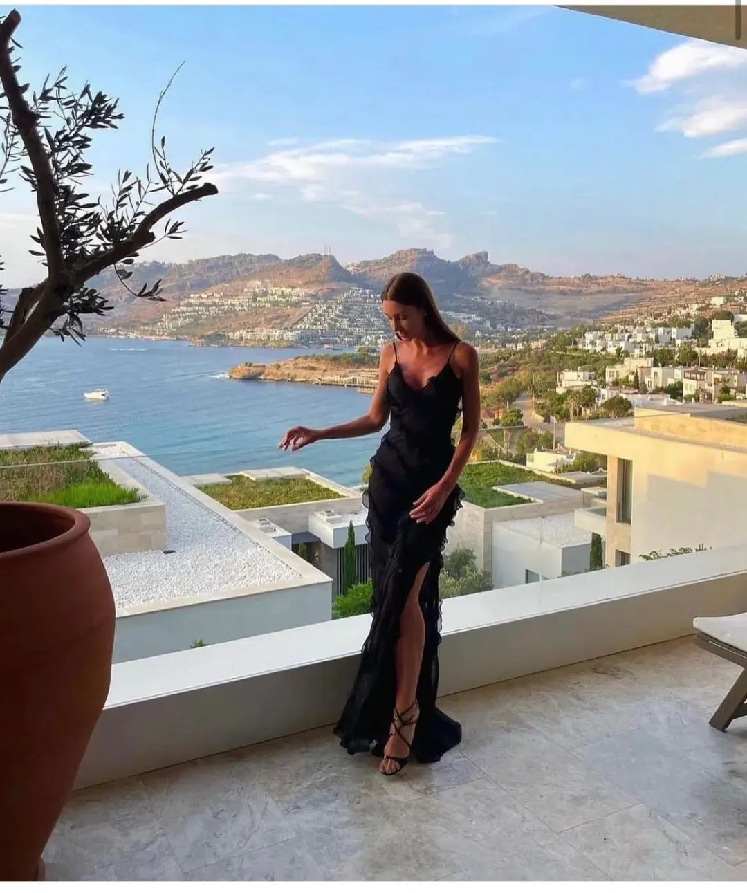 Rat & Boa Selena Dress in Black Size 8 for rent on The Volte - main image