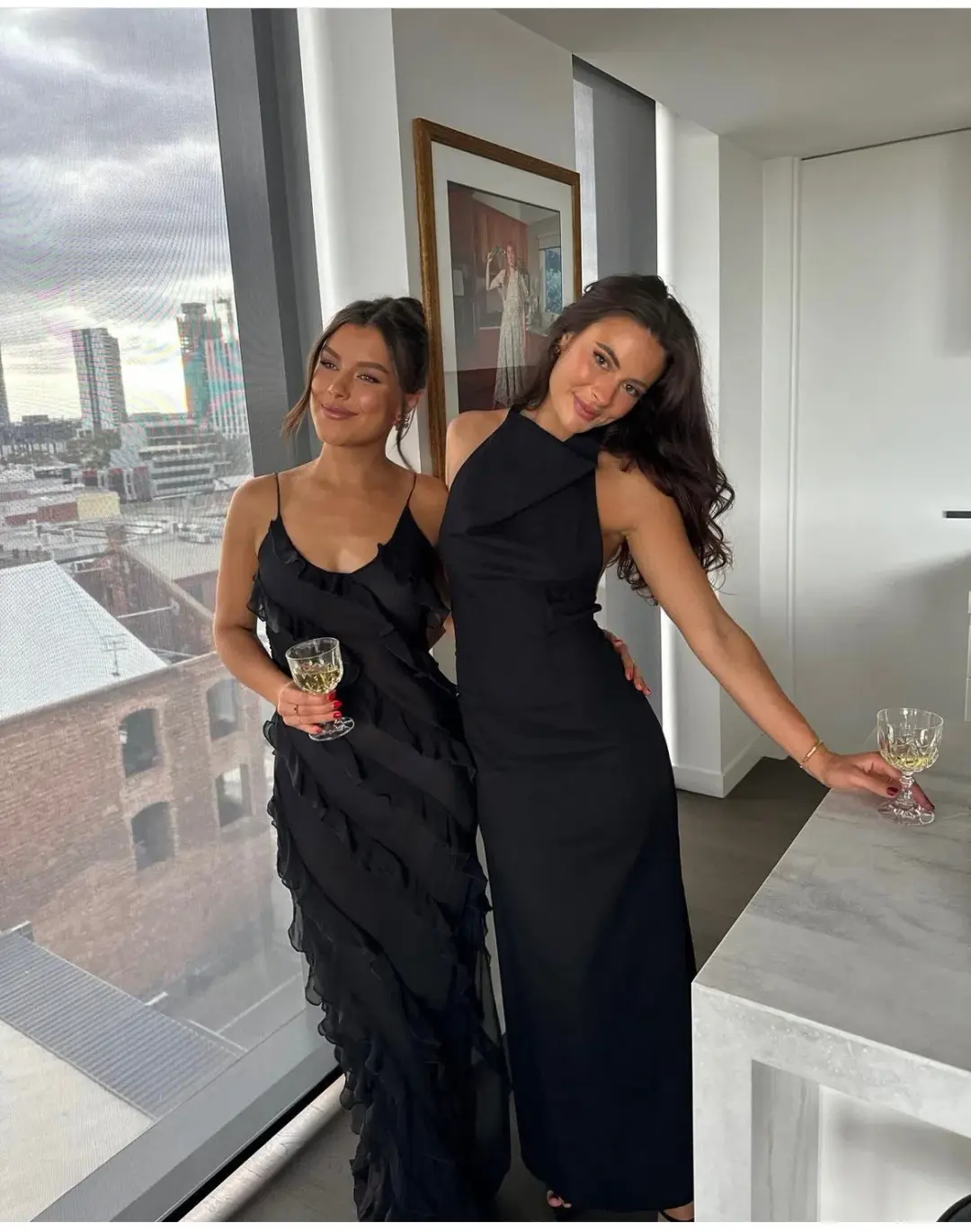 Rat & Boa Selena Dress in Black Size 8 for rent on The Volte - main image