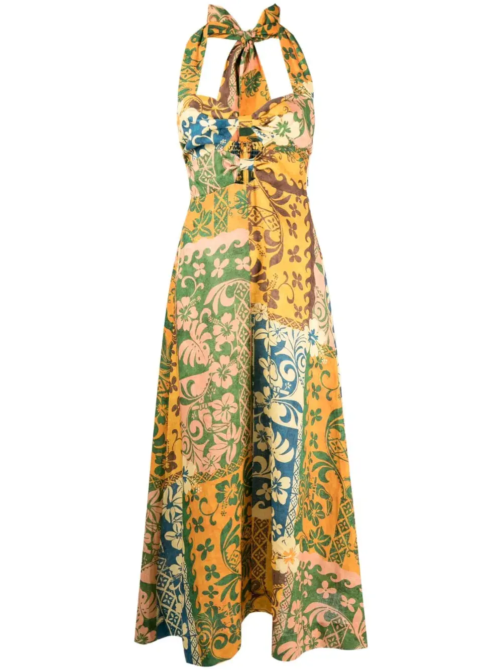 Alemais Archie Halter Dress Multi Size AU 6 - Image 4