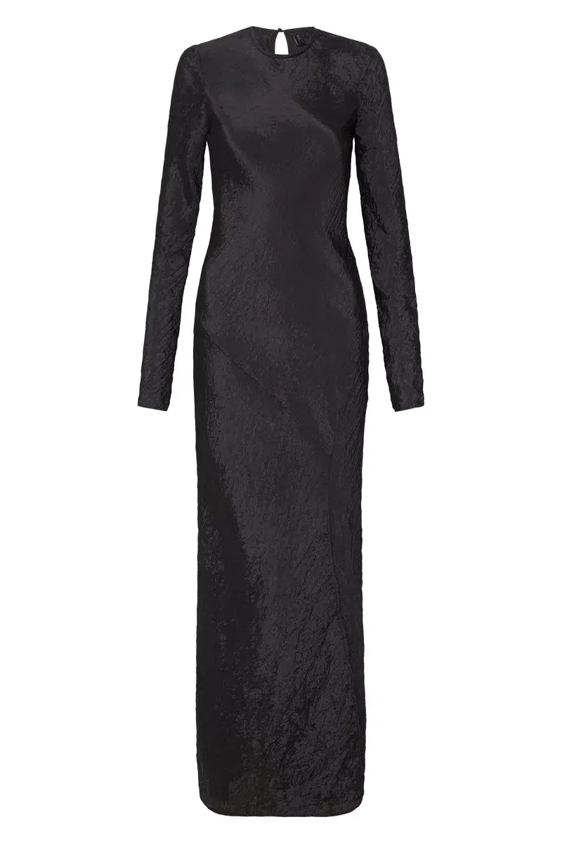 Sir The Label Suri Long Sleeve Dress Black Size 10 - Image 3