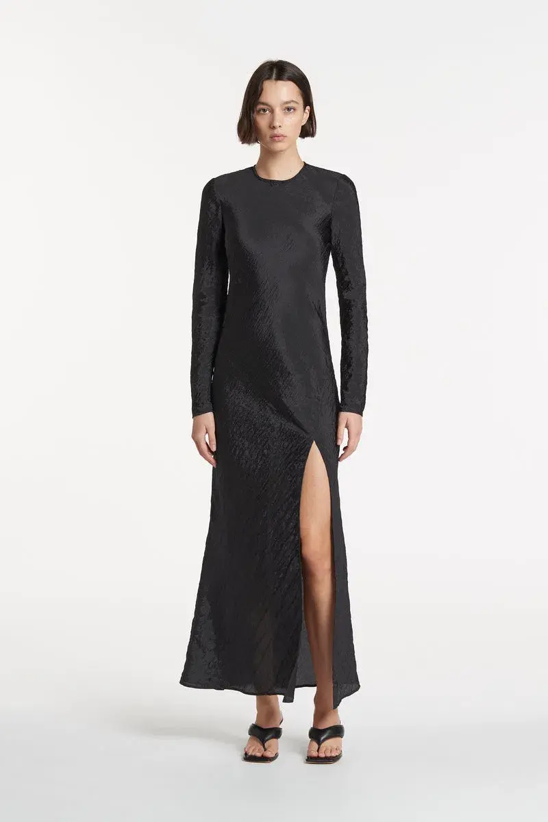 Sir The Label Suri Long Sleeve Dress Black Size 10 - Image 2