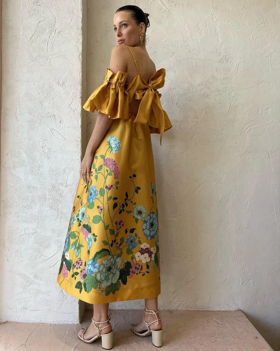 Alemais Dana Midi Dress Marigold Size 10 - Image 5