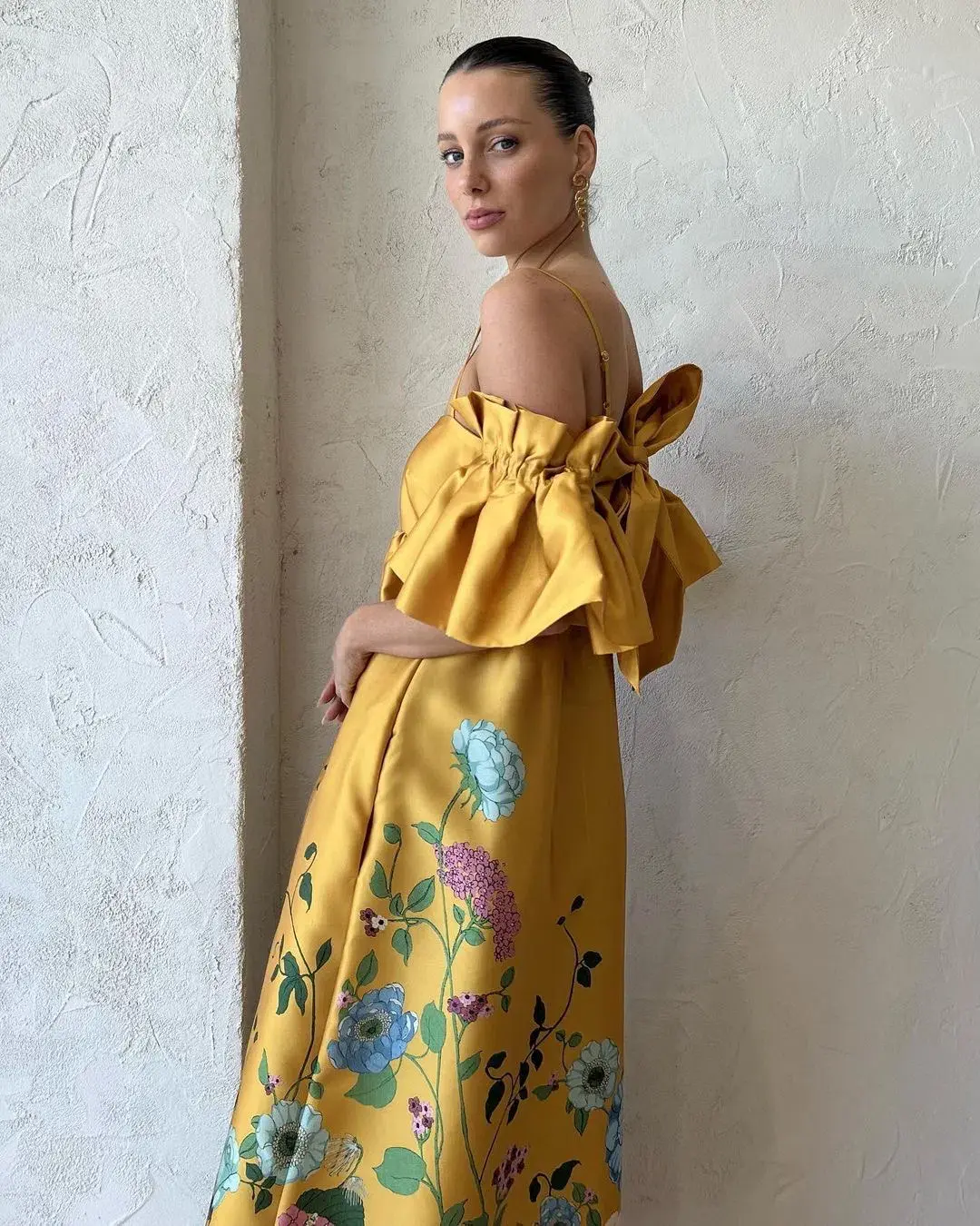 Alemais Dana Midi Dress Marigold Size 10 - Image 2