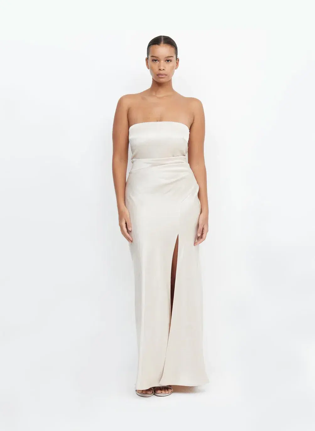 Bec and Bridge The Dreamer Strapless Dress Cream Size 6 - Image 1