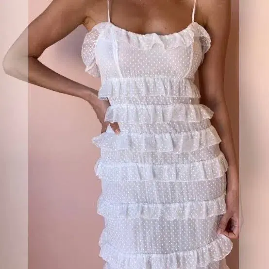 Hansen and Gretel Ophelia Dress in Ivory Size Small - Image 3